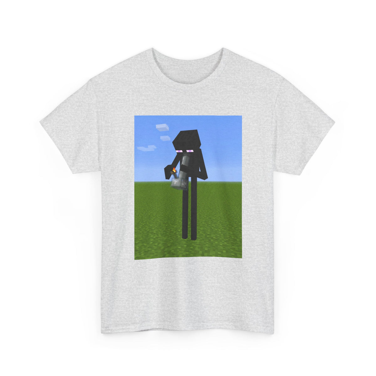 Enderman Lighting Up A Bong Tee