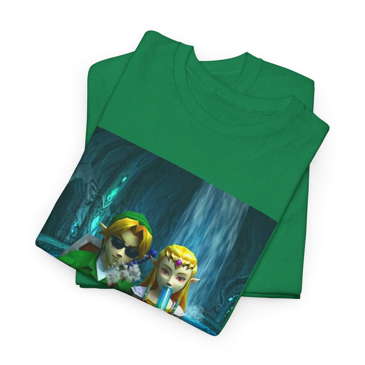 Link And Zelda Hitting The Stash