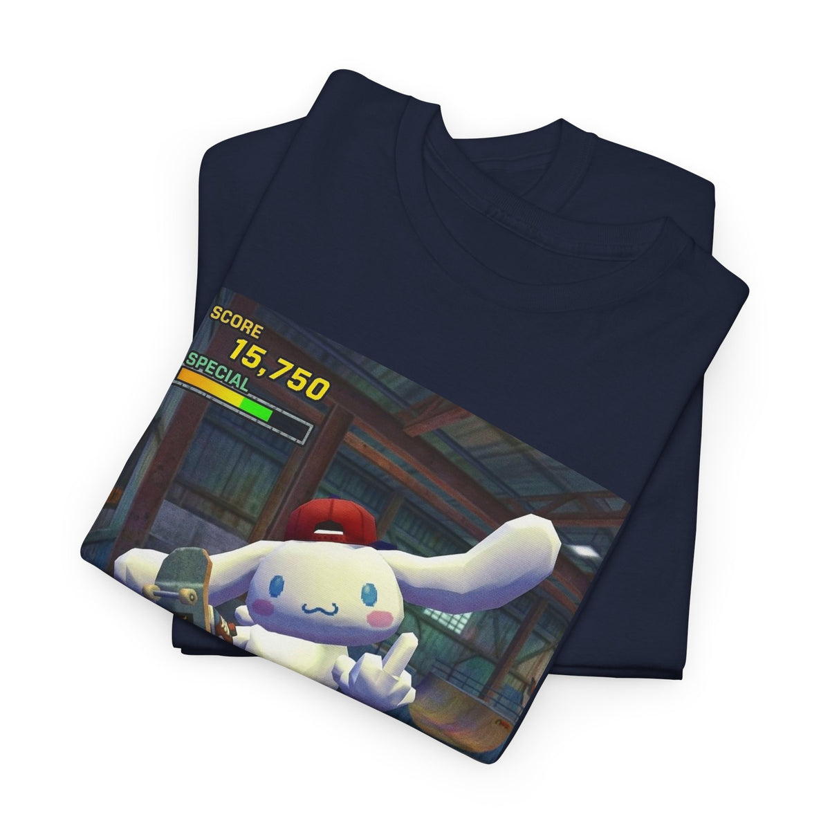 Cinnamoroll Shredding And Flipping You Off Tee