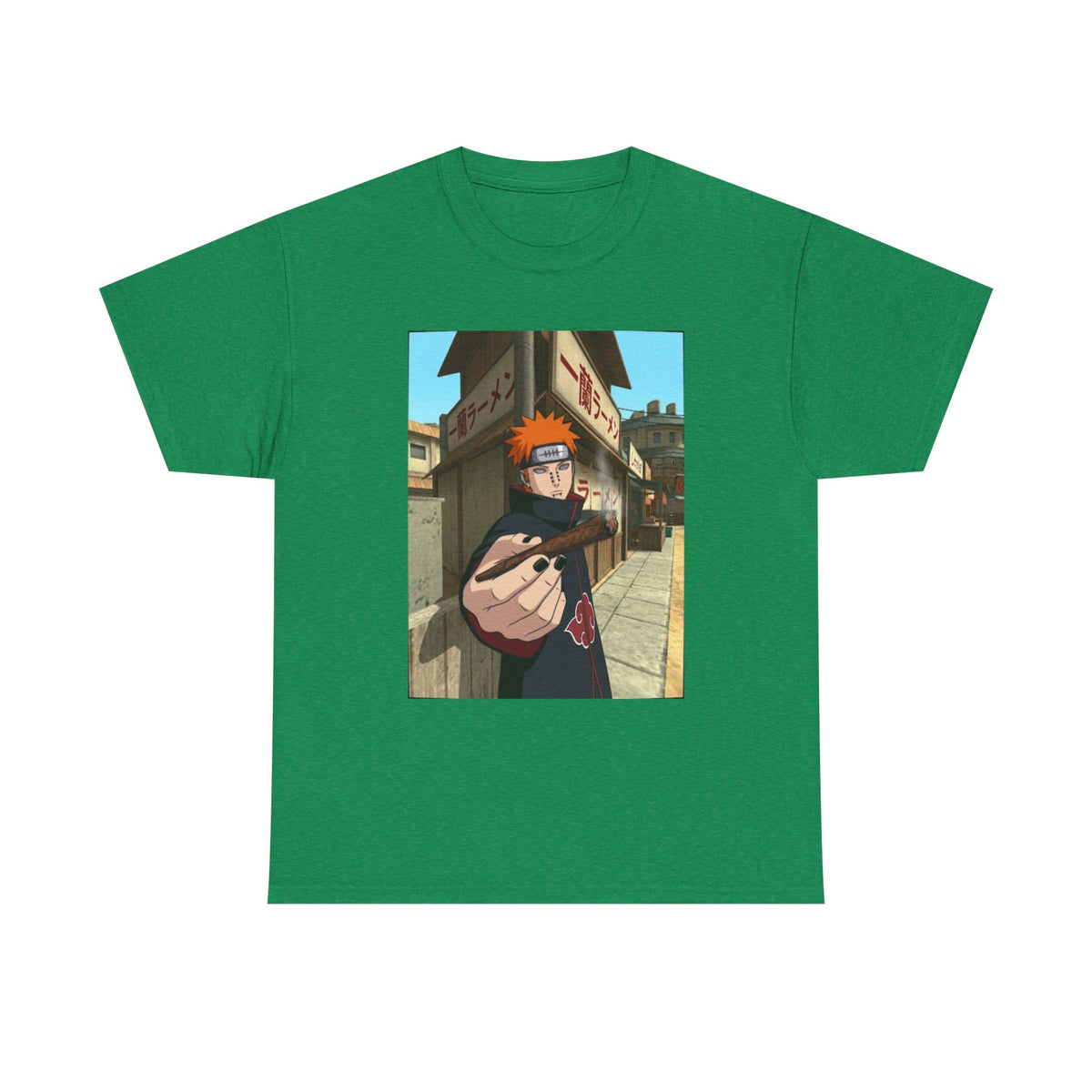 Pain Smoking A Blunt In Konoha Tee