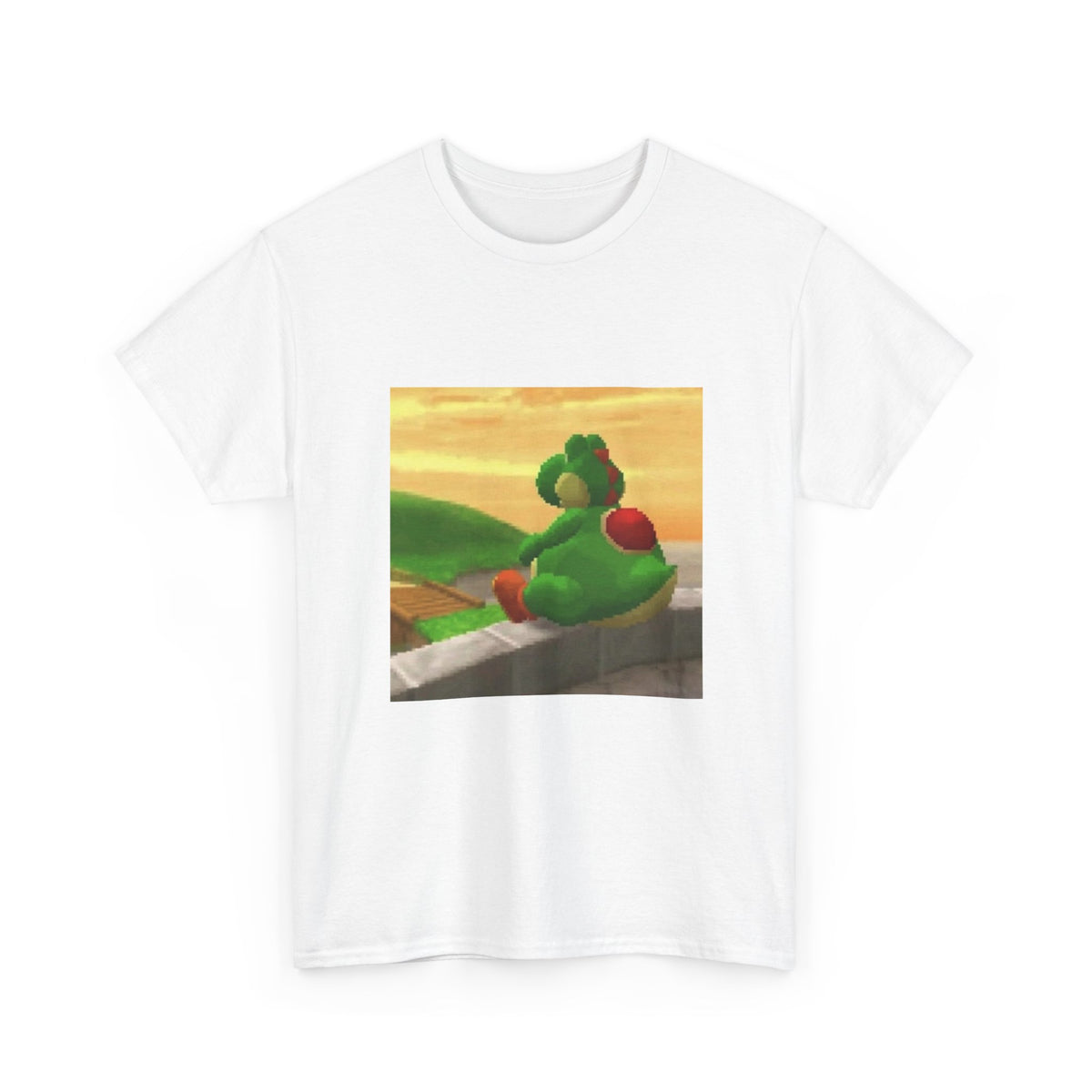 Chonky Yoshi Relaxing At Sunset Tee