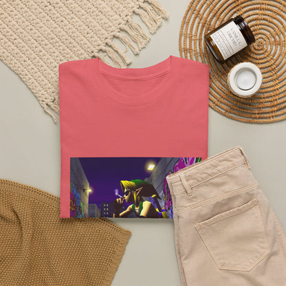 Edgy Link Smoking In Alley Tee