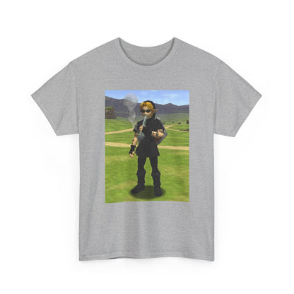 Edgy Dark Link Bong Hit Tee