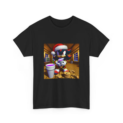 Shadow The Hedgehog With Holiday Purple Drink