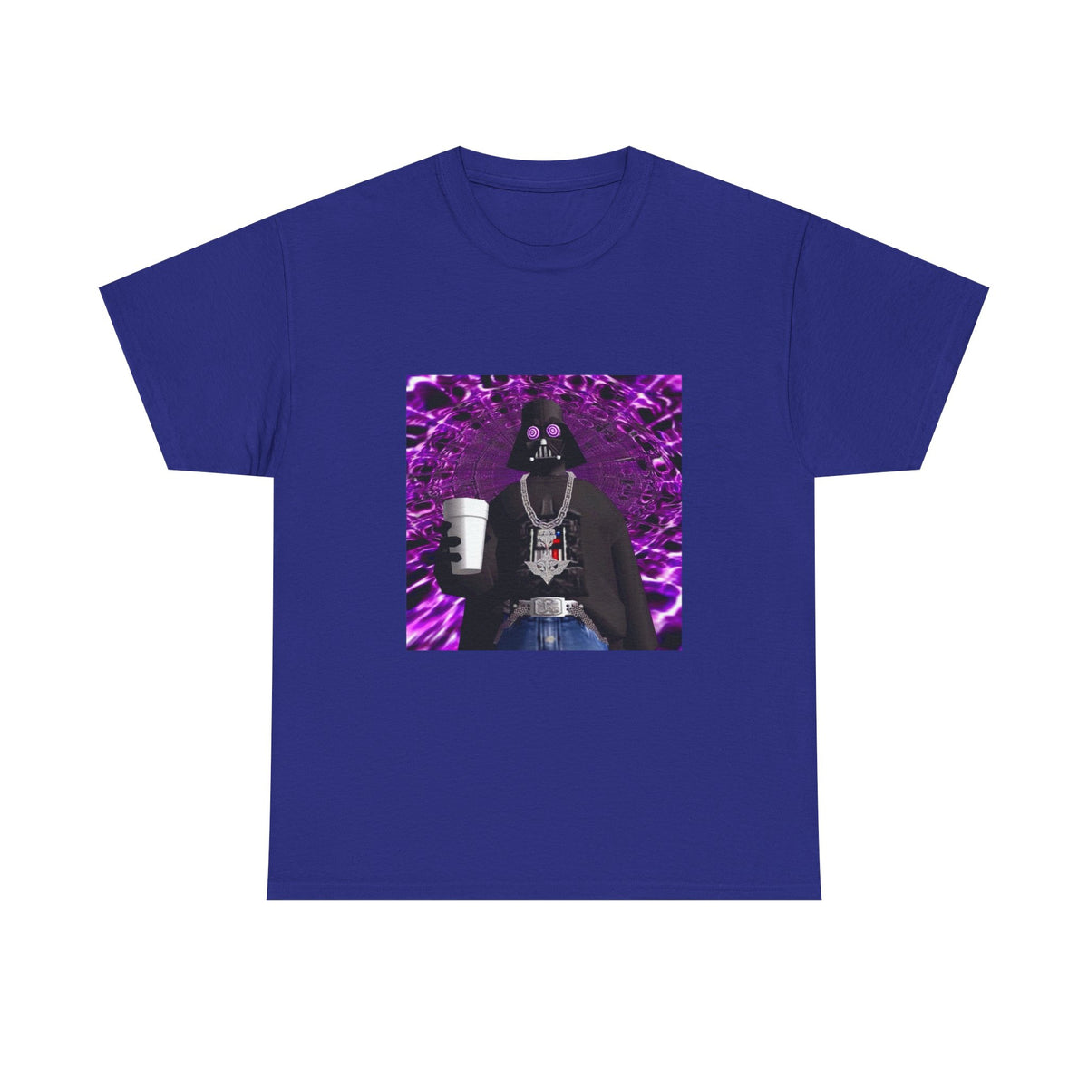 Stoner Vader Sipping Purple Drink Tee