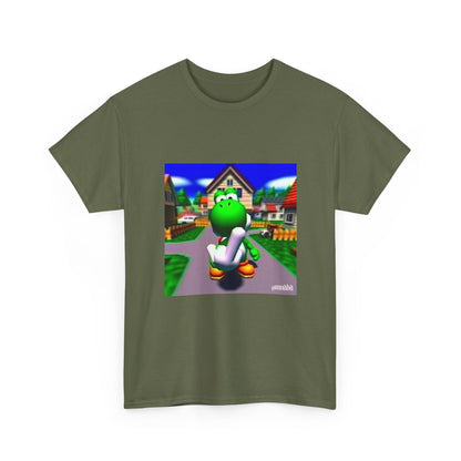 Yoshi Giving The Finger In Neighborhood Tee