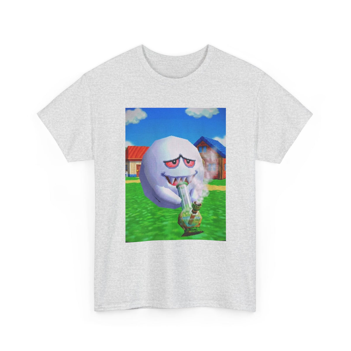 Boo Ghost Taking A Bong Rip Tee