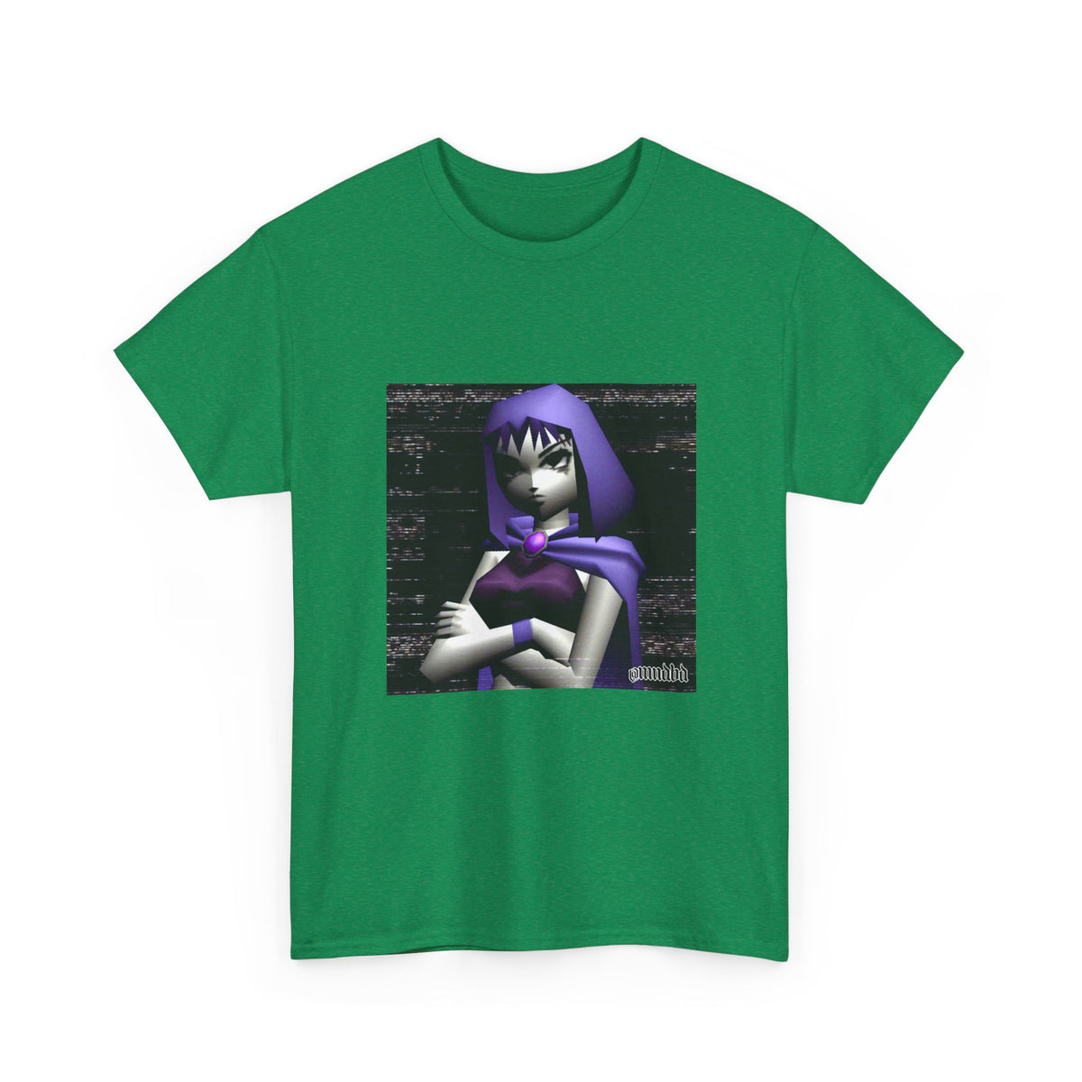 Low-Poly Raven Glaring Tee