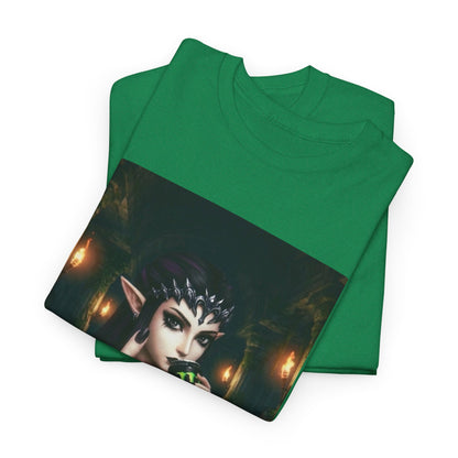 Edgy Elf Queen Flips You Off Tee