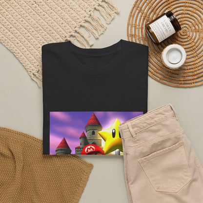Mario Flips Off The Star Tee