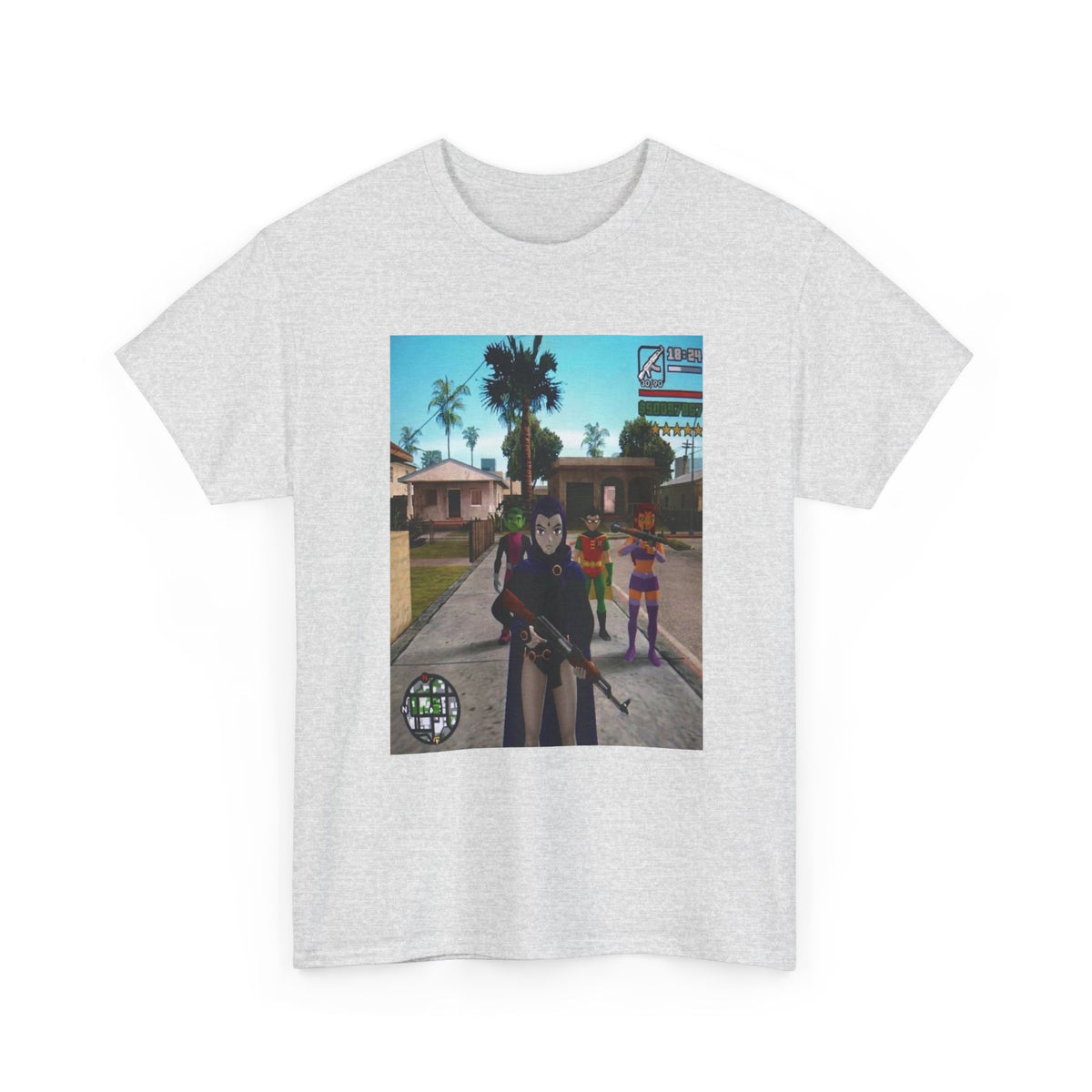 Teen Titans Grand Theft Auto Crossover Tee