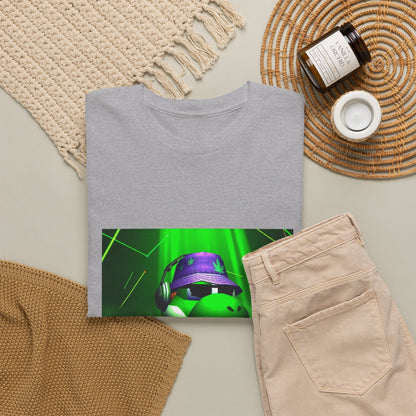 Yoshi DJing With Cannabis Bucket Hat Tee