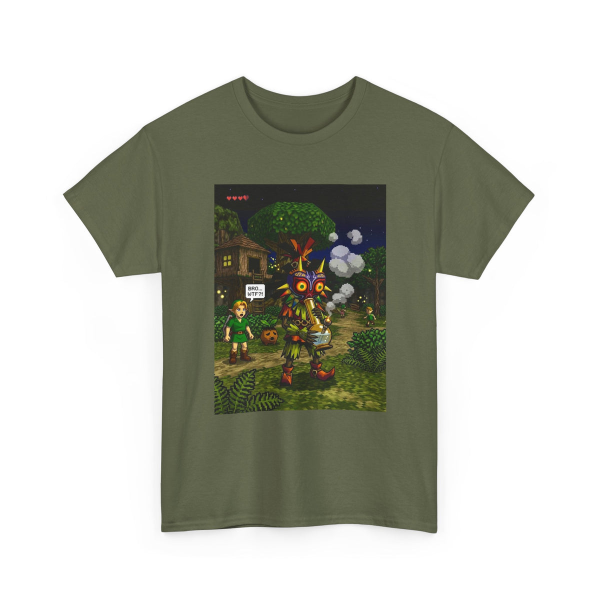 Skull Kid Bong Hit With Link