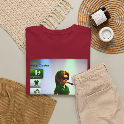 Xbox Avatar Link Smoking Blunt Tee