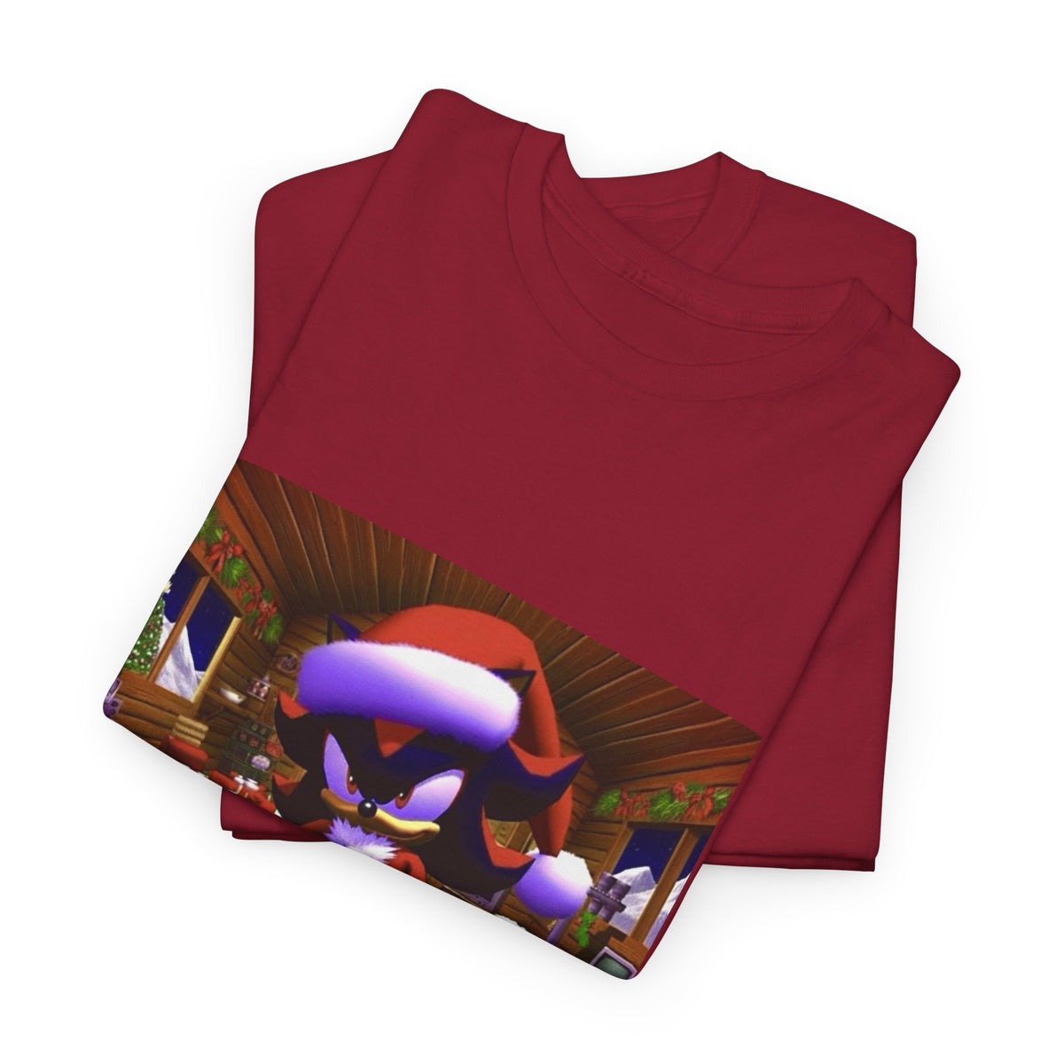Shadow The Hedgehog Christmas Chill Tee