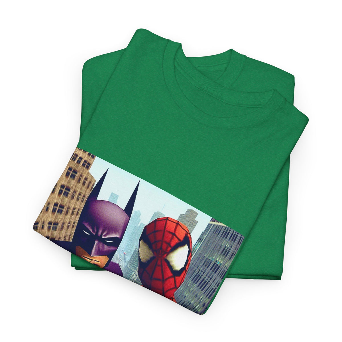 Batman Smoking, Spidey With Stacks Tee
