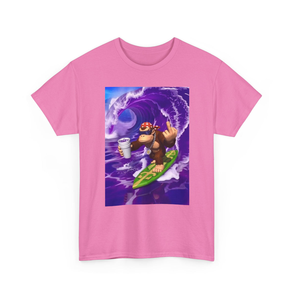 Lit Surf Monkey F*** Off Tee