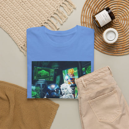 Cybernetic Pilot, Holographic Girl, And Dragon Ball Z
