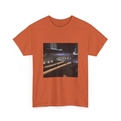 Space Station Floating Above Earth Tee