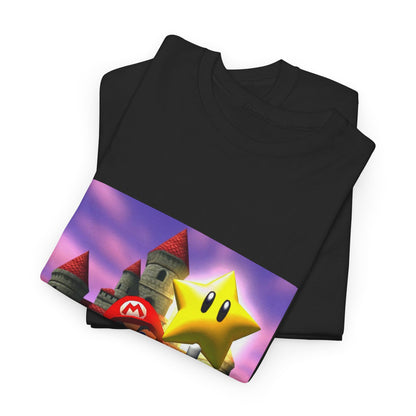 Mario Flips Off The Star Tee
