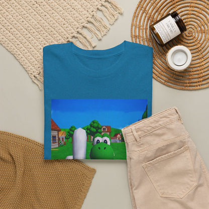 Yoshi Giving The Finger Tee (Design 2)