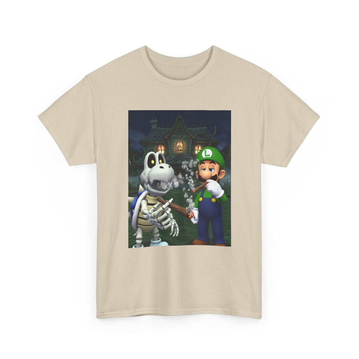 Luigi And Dry Bones Smoking Blunts