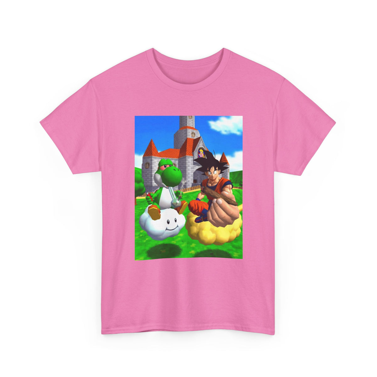 Yoshi And Goku Sharing A Smoke Tee