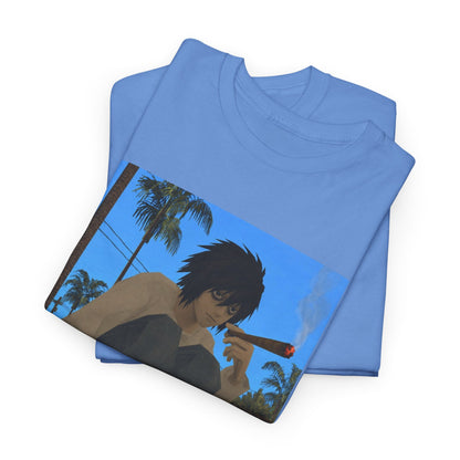 Mystic Green Whisper Graphic Tee