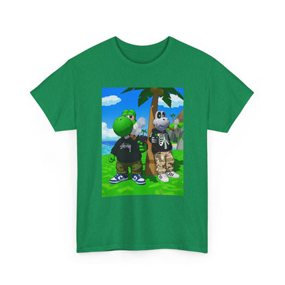 Yoshi And Dry Bones Smoking Thugs