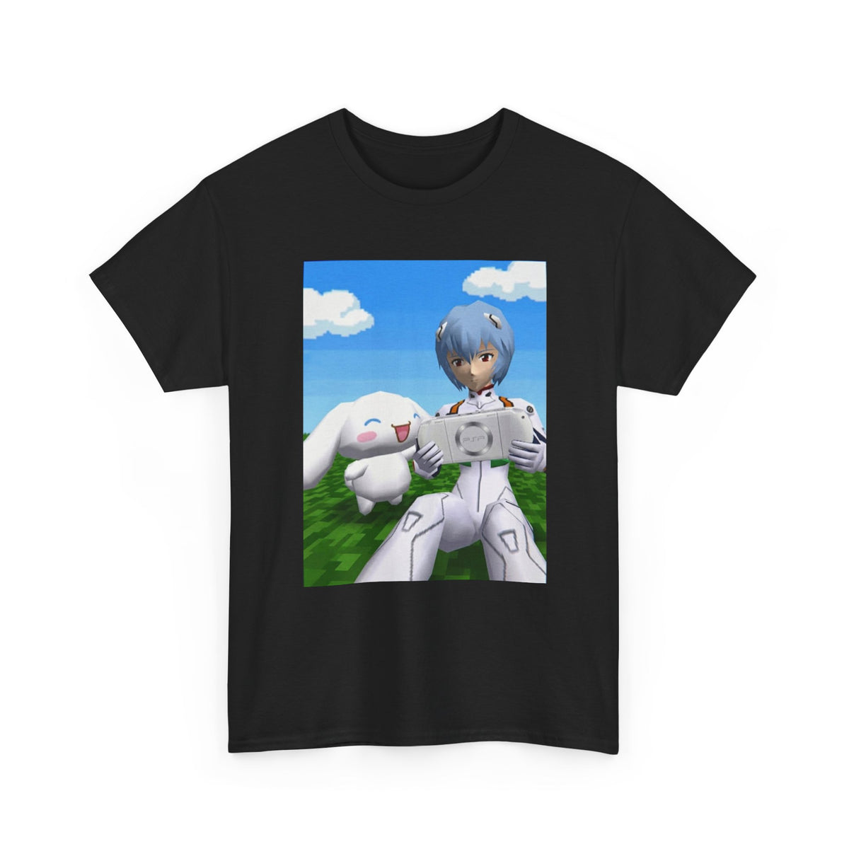 Rei Ayanami And Cinnamoroll Gaming PSP (Design 1)