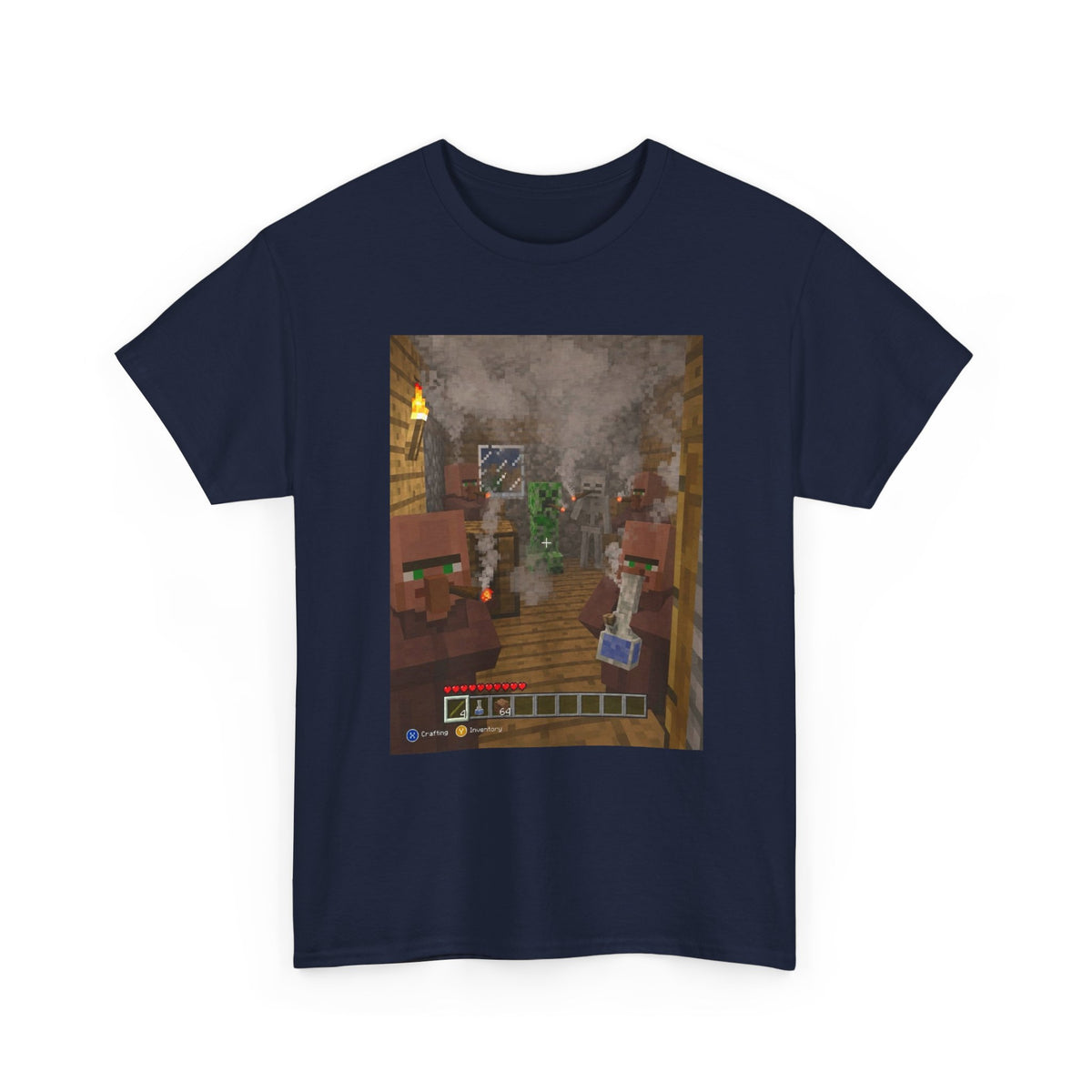 Minecraft Characters Hotboxing The House