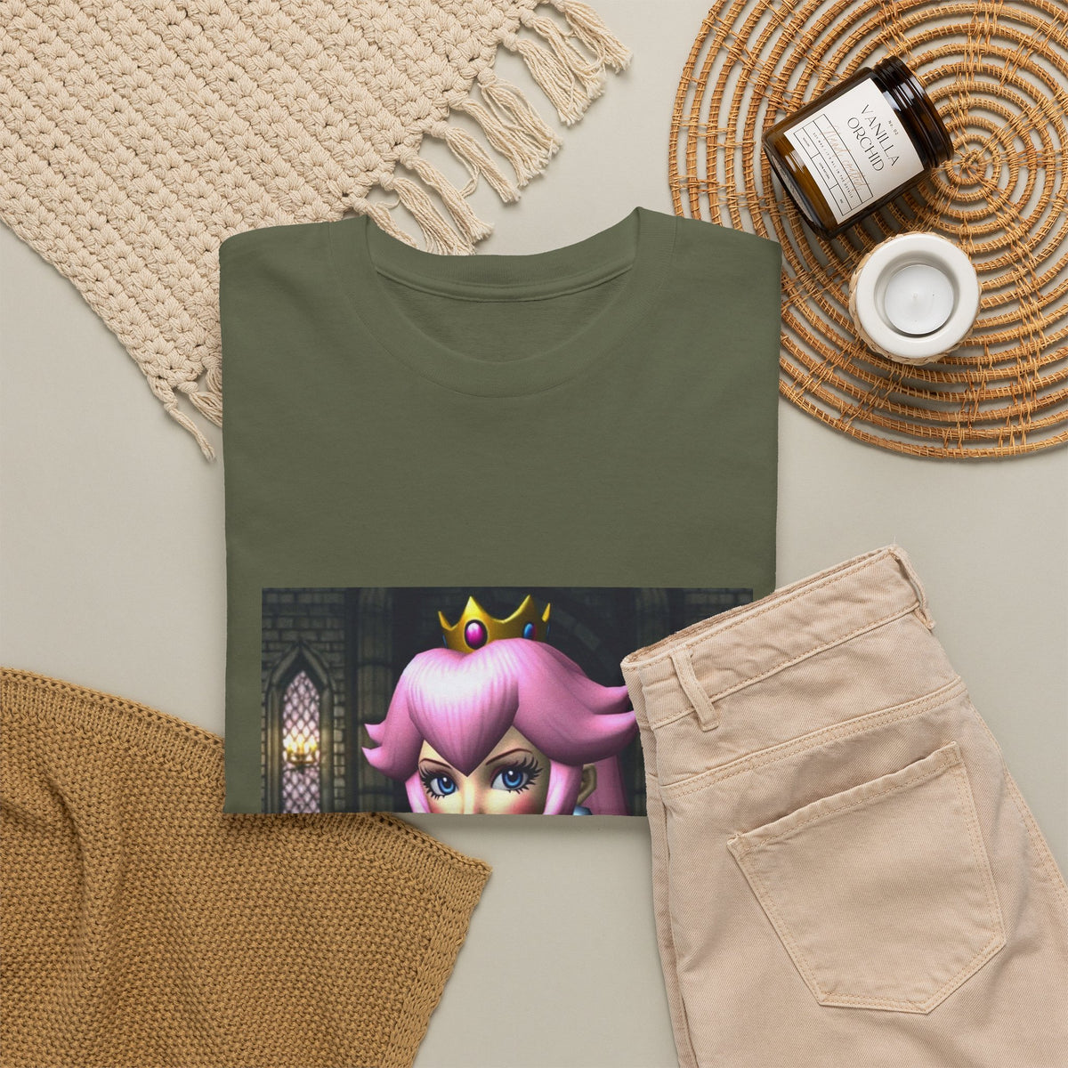Dark Princess Peach In Castle Tee