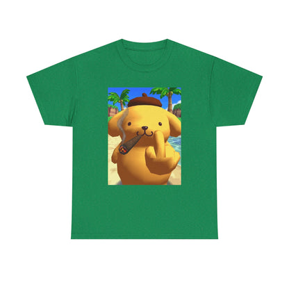 Pompompurin Smoking Blunt & Flipping Off