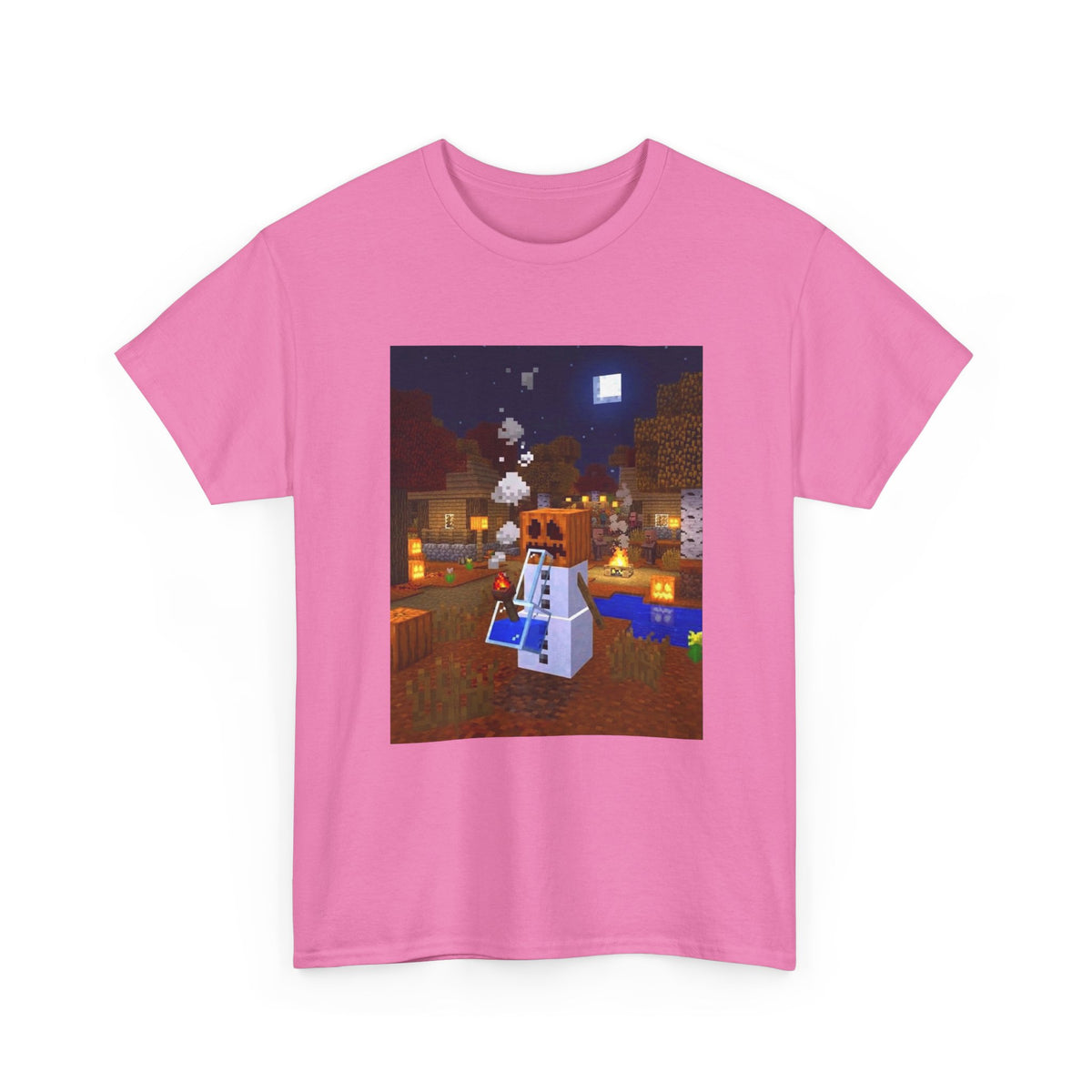 Pumpkin Snow Golem Hitting The Bong Tee