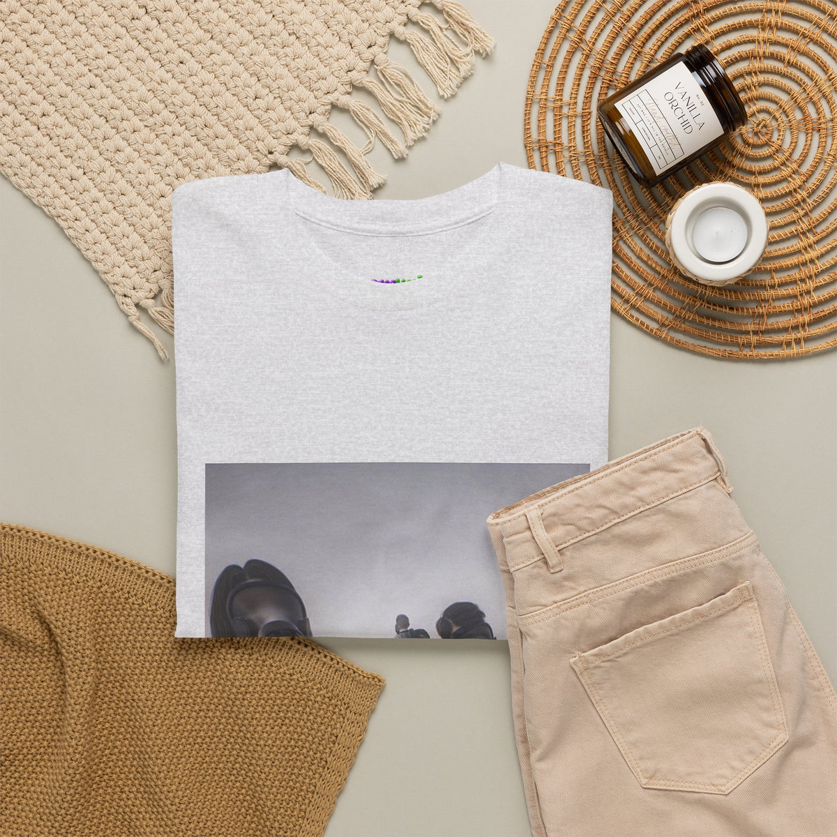 Untitled Canvas Graphic Tee