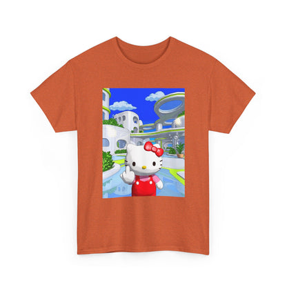 Aero Kitty Flipping The Bird Tee
