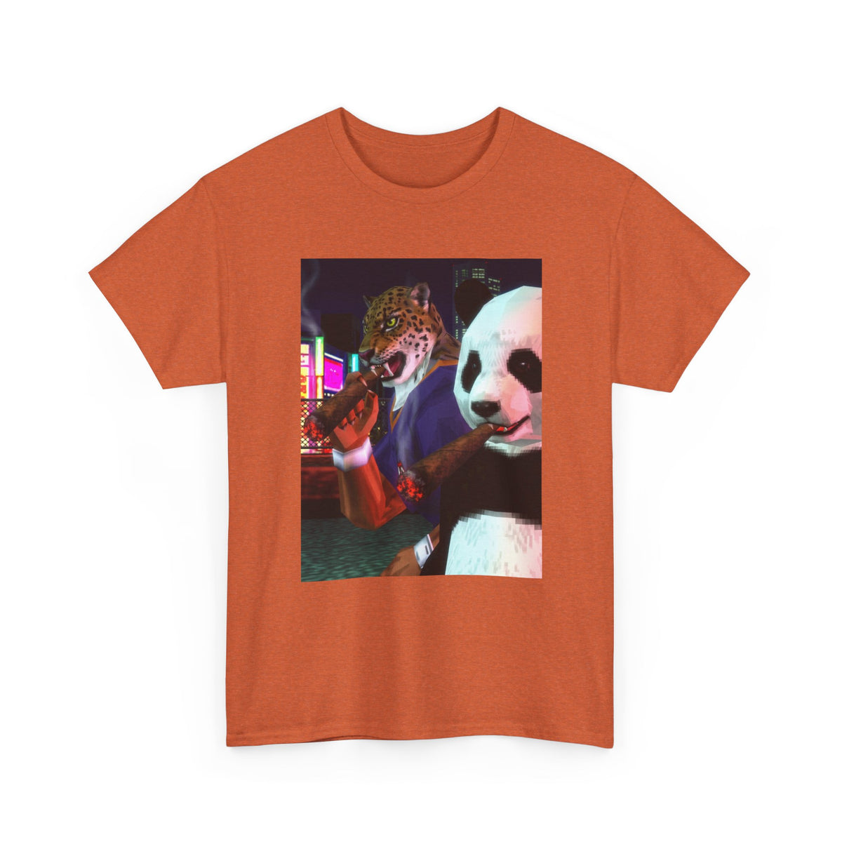 King And Panda Cigar Night Out Tee