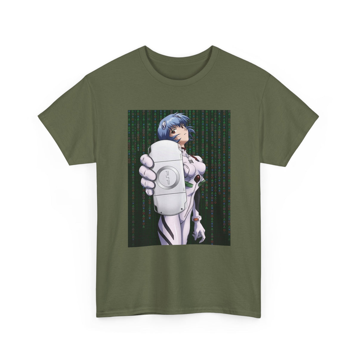 Rei Ayanami Gaming In The Matrix