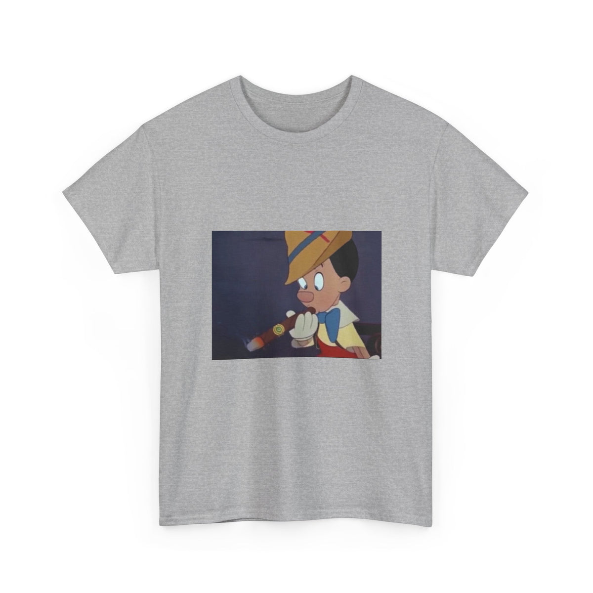 Heart On Fire With Smoke Tee