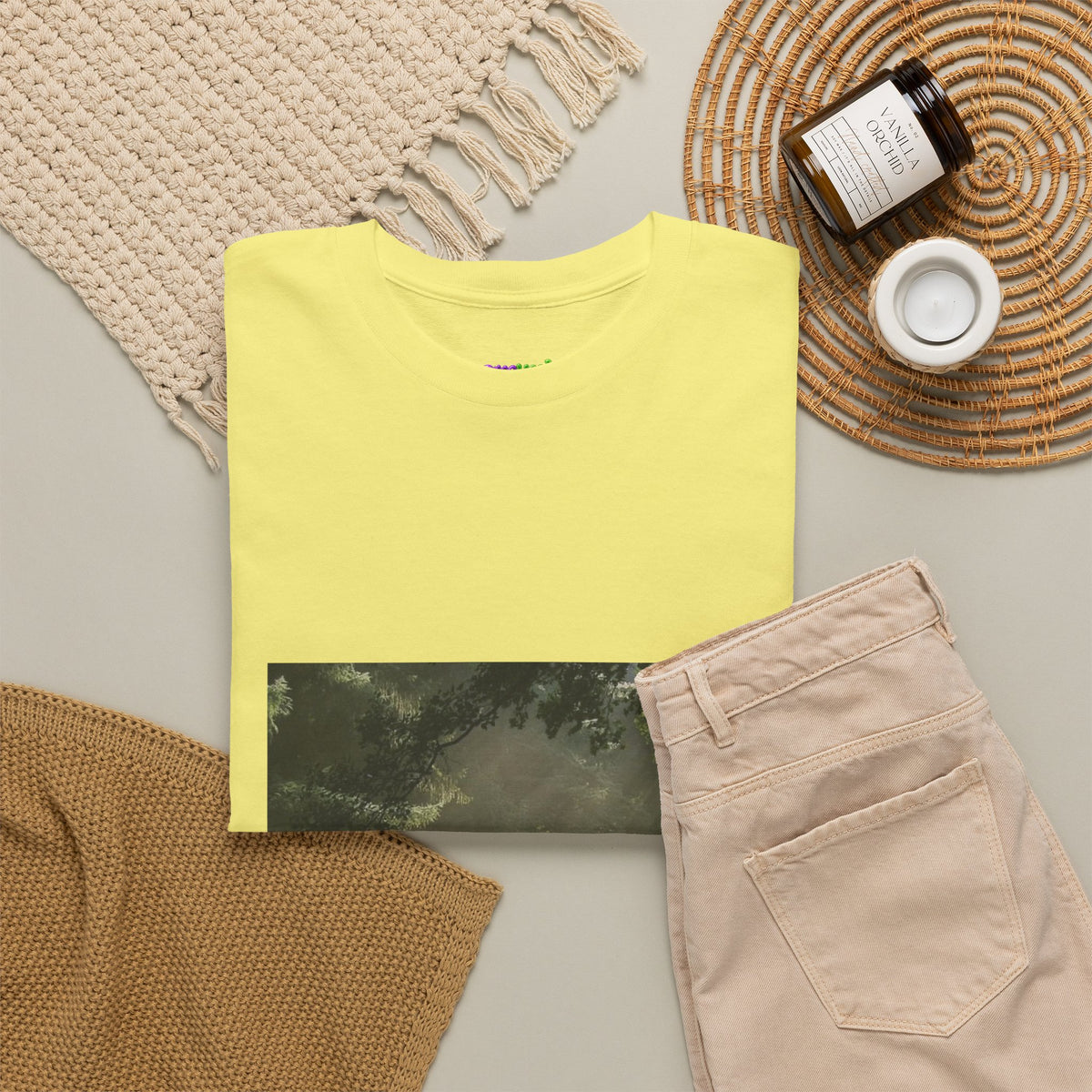 Urban Leaf Whisper Graphic Tee