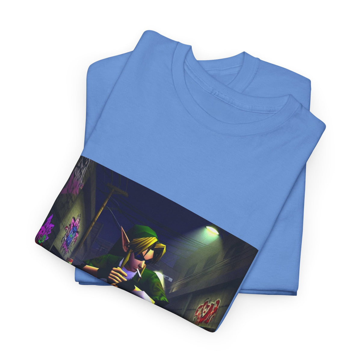 Skater Link Smoking In The Alley Tee (Design 7)