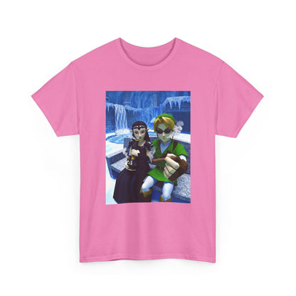 Goth Zora And Link Chilling Icy Plateau
