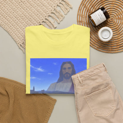 Link Meets Jesus, The Ultimate Question Tee