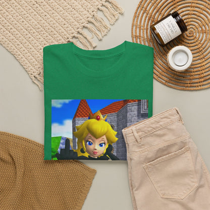 Princess Peach Flipping Off With Mario