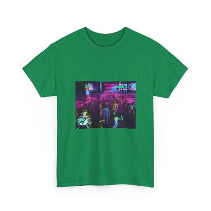 Neon Ember Flow Graphic Tee