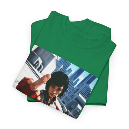 Faith Connors Flipping The Bird Rooftop Tee