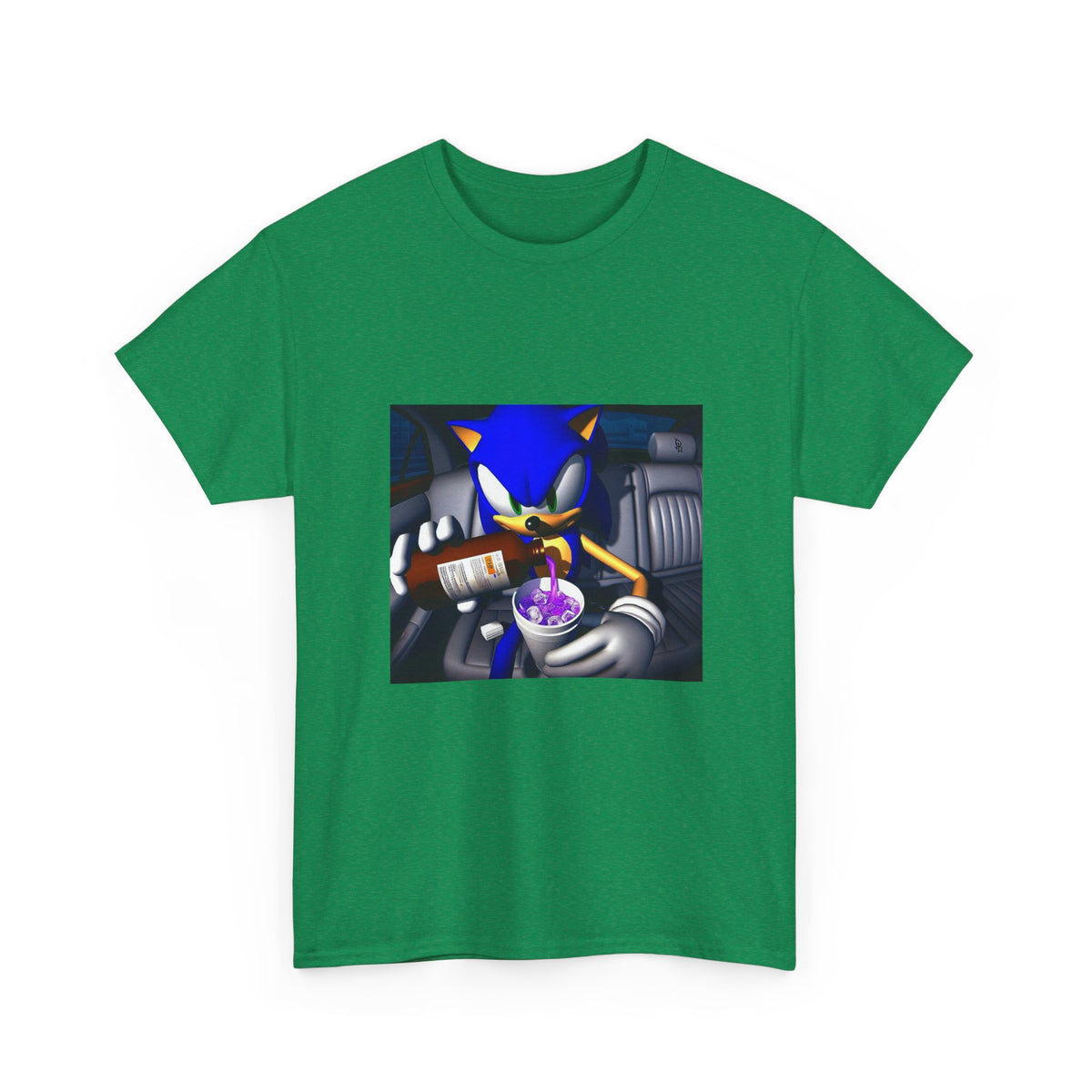 Sonic Pouring Up In The Ride Tee