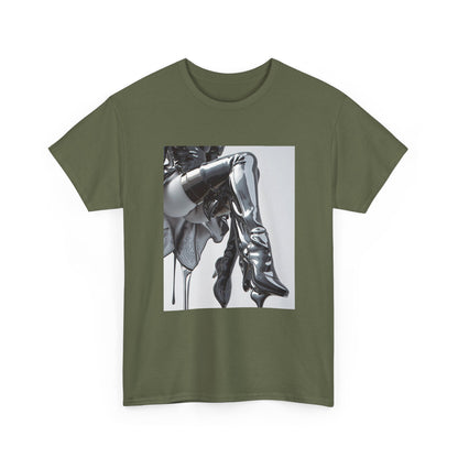 Liquid Chrome Flow Graphic Tee