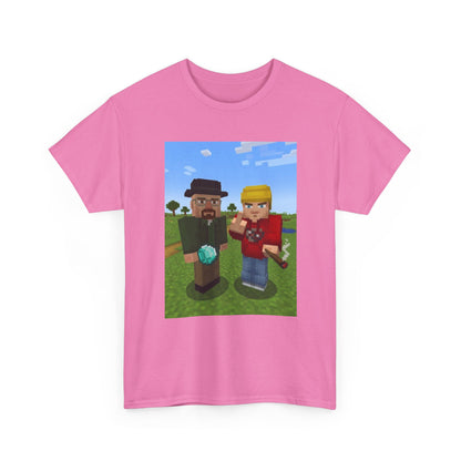 Pixelated Duo In The Green Field Tee
