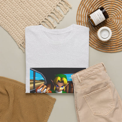 N64 Link Pouring Purple Lean Tee